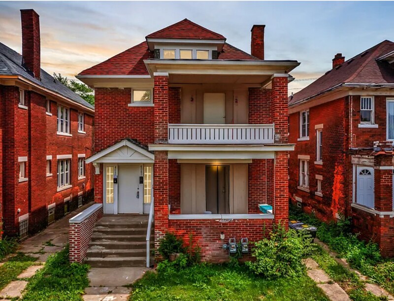 4087 W Philadelphia St in Detroit, MI - Foto de edificio