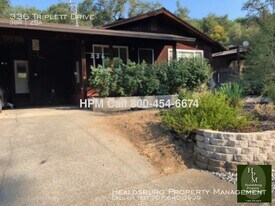 336 Triplett Dr in Cloverdale, CA - Building Photo