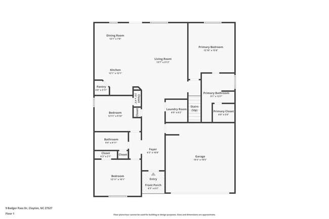 9 Badger Pass Dr in Clayton, NC - Building Photo - Building Photo