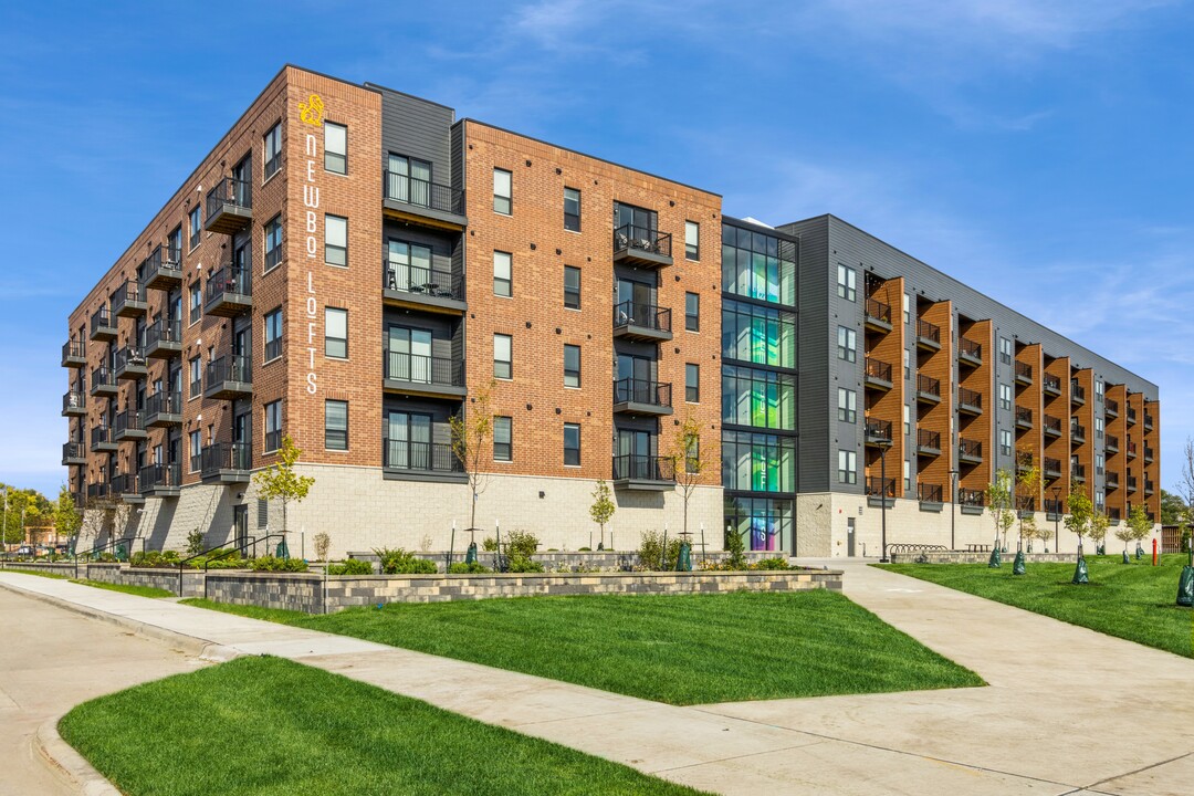 NewBo Lofts in Cedar Rapids, IA - Foto de edificio