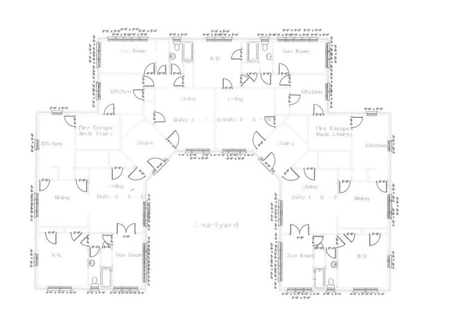 Lincoln-Harding House in Nashville, TN - Foto de edificio - Floor Plan