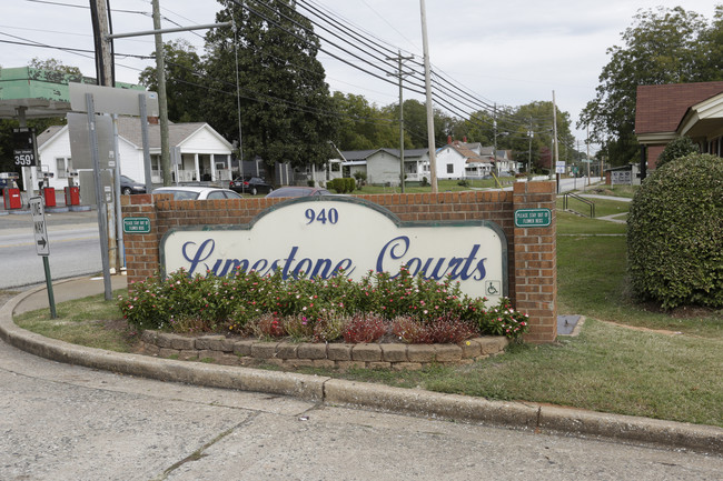 Limestone Courts in Gaffney, SC - Foto de edificio - Building Photo