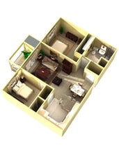 The Willows Senior Apartments in Belleville, MI - Building Photo - Floor Plan