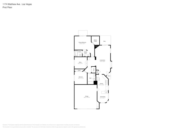 1174 Matthew Ave in Las Vegas, NV - Foto de edificio - Building Photo