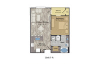 Patterson Flats in Memphis, TN - Foto de edificio - Floor Plan