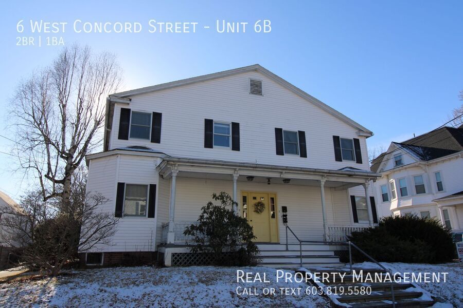 6 W Concord St-Unit -Unit 6B in Dover, NH - Foto de edificio