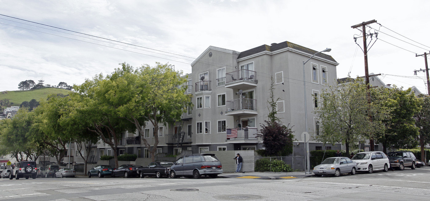 College Park Apartments in San Francisco, CA - Foto de edificio