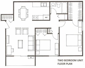 Elkhorn Village in Elkhorn, WI - Foto de edificio - Floor Plan