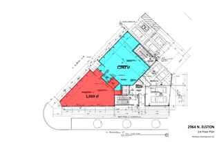 2964-2968 N Elston Ave in Chicago, IL - Building Photo - Floor Plan