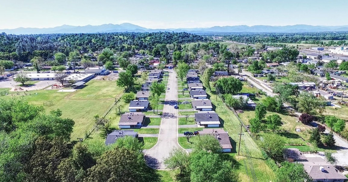 Village Green Apartments in Anderson, CA - Building Photo