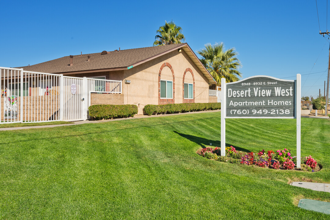 Desert View Apartments in Hesperia, CA - Building Photo