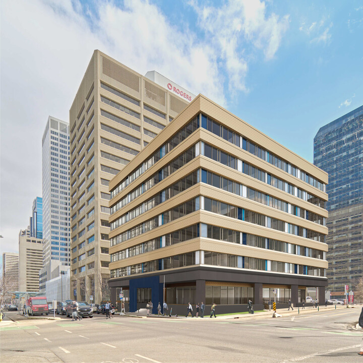 The Hat Eau Claire in Calgary, AB - Foto de edificio