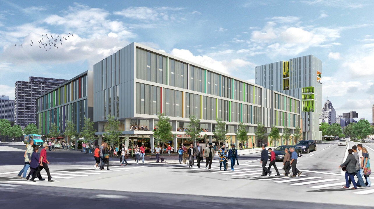 The HIVE at Russell in Detroit, MI - Building Photo