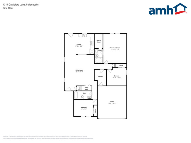 1314 Castleford Ln in Indianapolis, IN - Building Photo - Building Photo