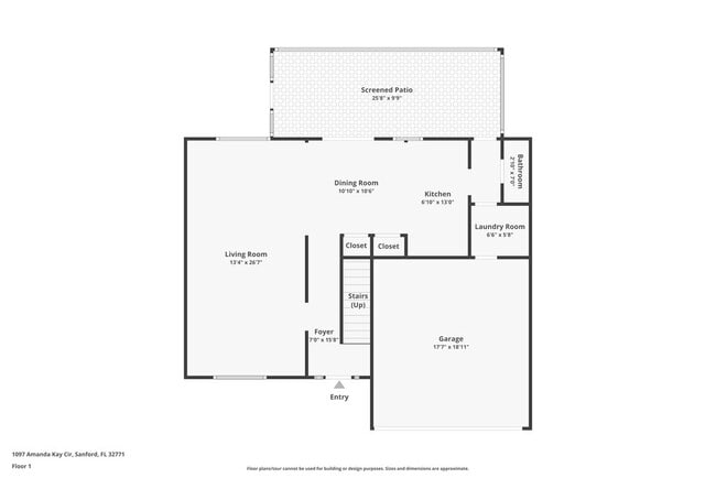 1097 Amanda Kay Cir in Sanford, FL - Building Photo - Building Photo