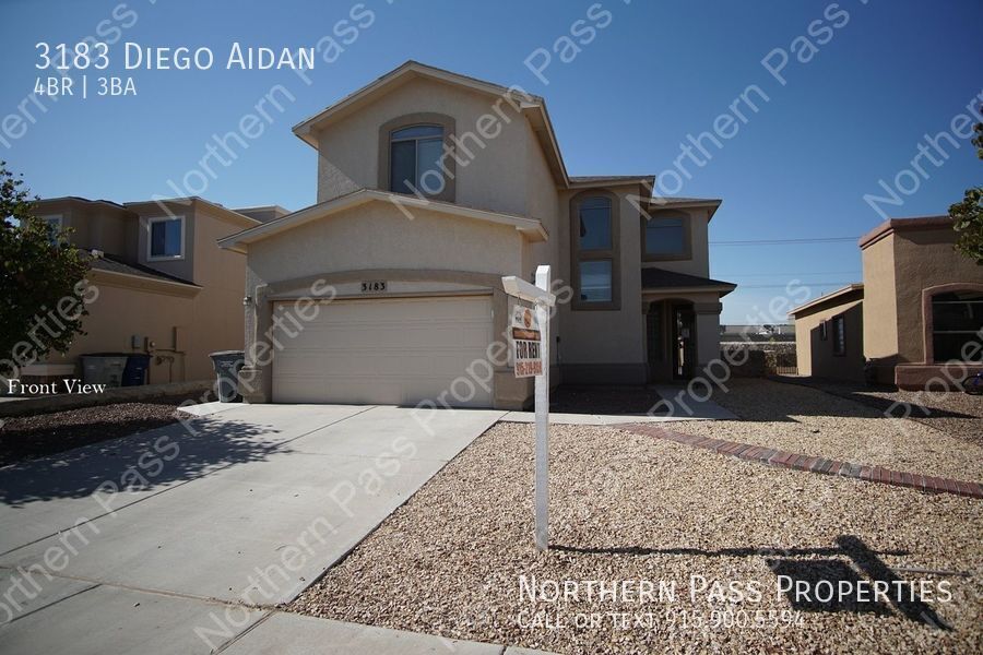 3183 Diego Aidan Dr in El Paso, TX - Building Photo