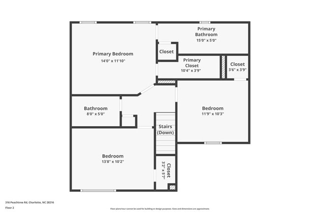 316 Peachtree Rd in Charlotte, NC - Foto de edificio - Building Photo