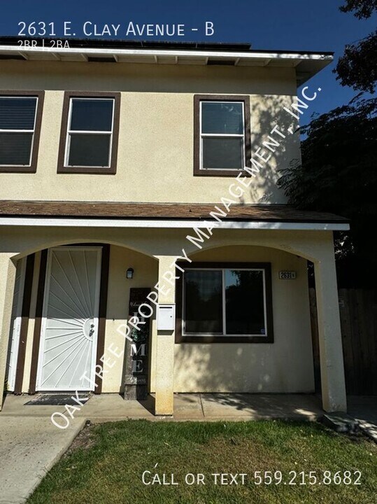 2631 E Clay Ave in Fresno, CA - Building Photo