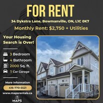 Beautifully Updated Executive End-Unit Tow in Bowmanville, ON - Building Photo