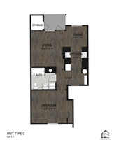 Eastpark Apartment Homes in Salem, OR - Foto de edificio - Floor Plan