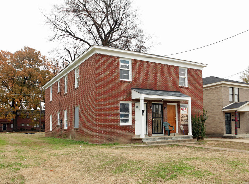 244-246 E Decatur St in Memphis, TN - Building Photo