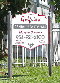 Golfview Rental Apartments in Hollywood, FL - Foto de edificio - Building Photo