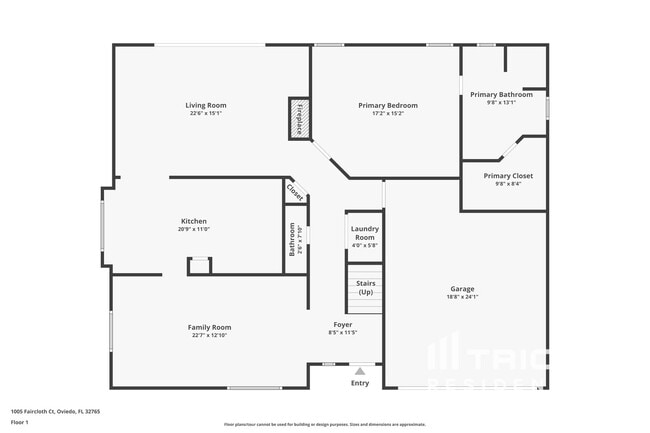 property at 1005 Faircloth Ct