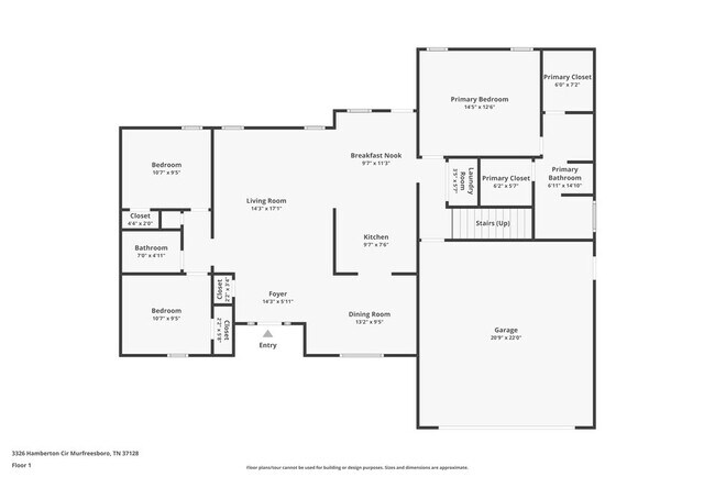 3326 Hamberton Cir in Murfreesboro, TN - Foto de edificio - Building Photo