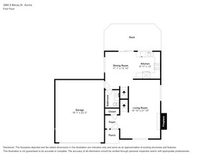 3888 S Biscay St in Aurora, CO - Foto de edificio - Building Photo