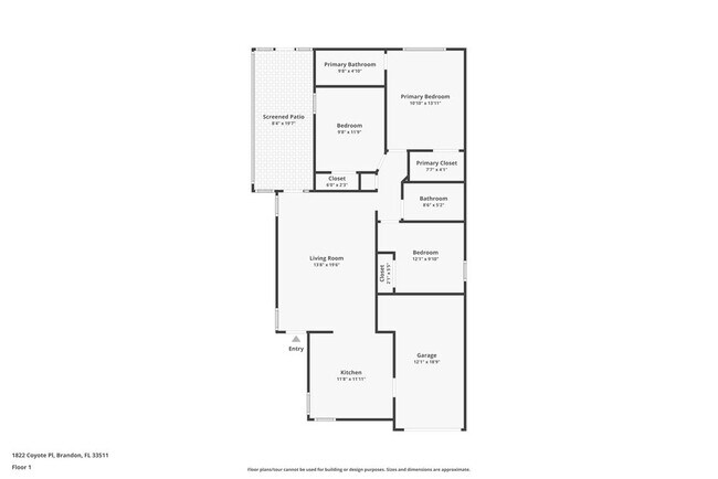 1822 Coyote Pl in Brandon, FL - Building Photo - Building Photo