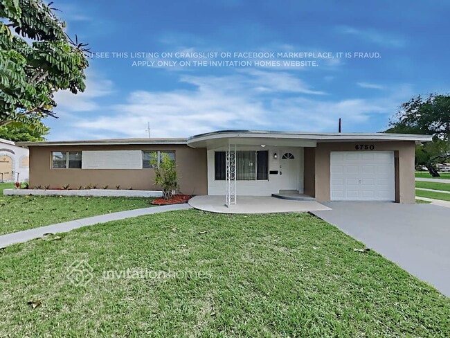 property at 6750 SW 25th St