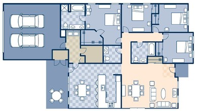 Fort Story Family Homes in Virginia Beach, VA - Building Photo - Floor Plan