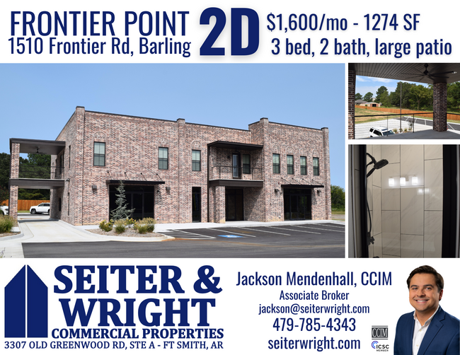 1510 Frontier Rd, Unit 2D in Barling, AR - Building Photo - Building Photo