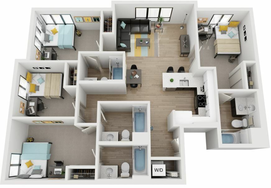 Wexler Sac State Student Housing Sacramento, CA Apartments