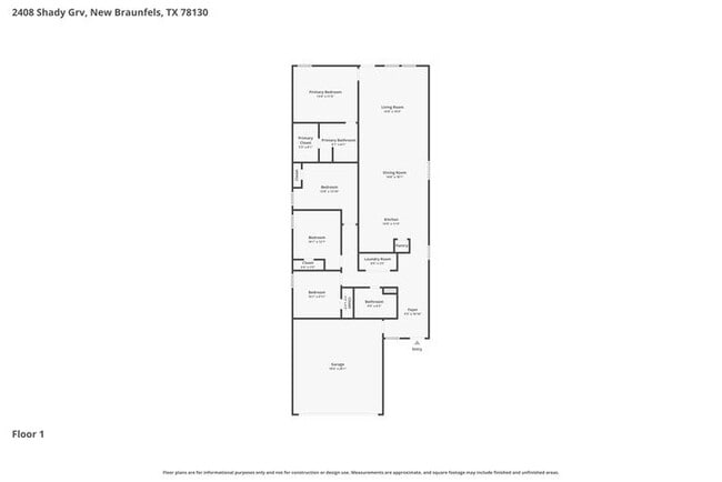 2408 Shady Grv in New Braunfels, TX - Foto de edificio - Building Photo