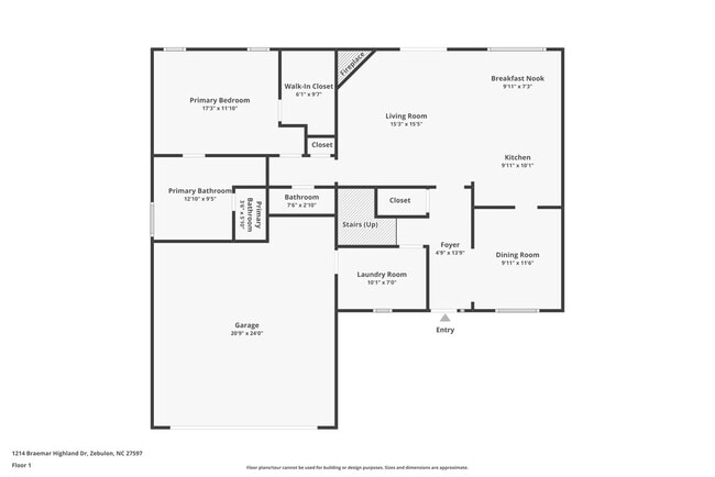 1214 Braemar Highland Dr in Zebulon, NC - Building Photo - Building Photo