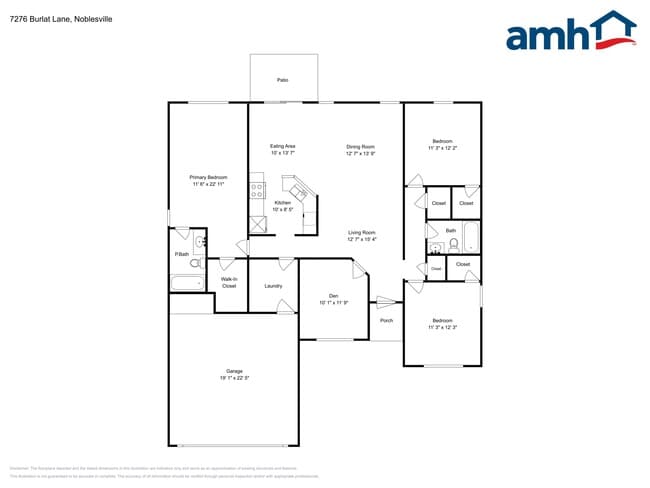 7276 Burlat Ln in Noblesville, IN - Foto de edificio - Building Photo