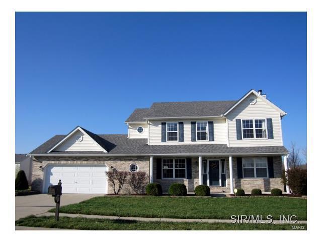 1428 Keck Ridge Dr in O'Fallon, IL - Building Photo