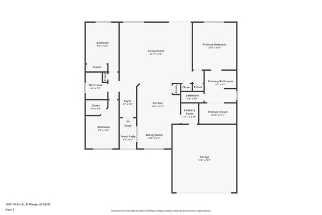 12901 W Ash St in El Mirage, AZ - Foto de edificio - Building Photo