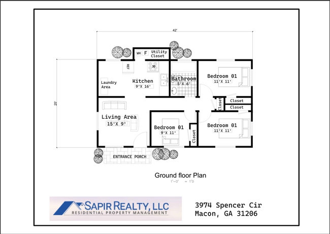 3974 Spencer Cir in Macon, GA - Building Photo - Building Photo