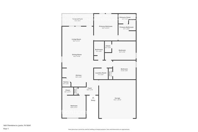 16517 Pembine Ln in Justin, TX - Building Photo - Building Photo