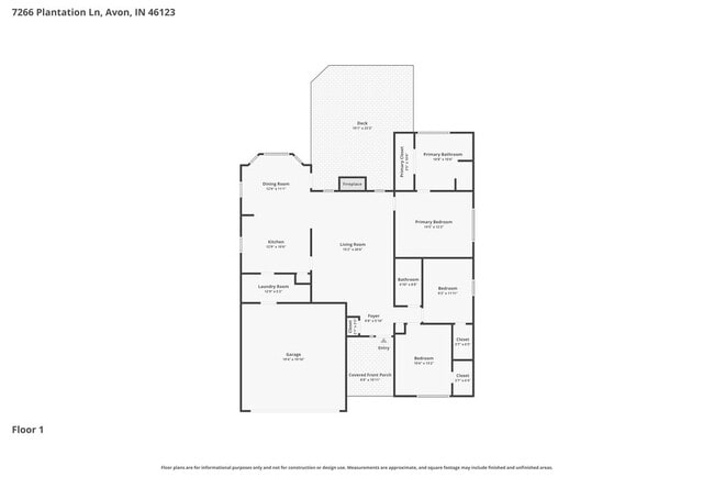 7266 Plantation Ln, Unit 3 in Avon, IN - Foto de edificio - Building Photo