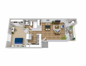 Ascent at Quail Creek in Austin, TX - Building Photo - Floor Plan