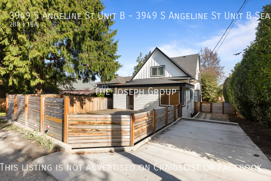 3949 S Angeline St in Seattle, WA - Foto de edificio