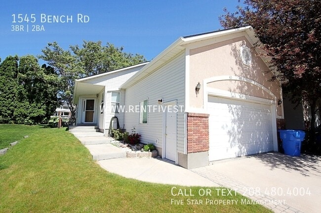 property at 1545 Bench Rd