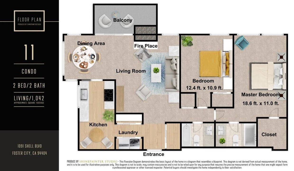 1091 Shell Blvd in Foster City, CA - Building Photo