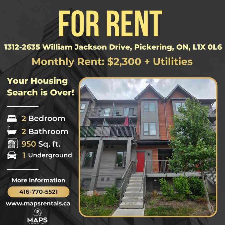 2635 William Jackson Dr in Pickering, ON - Building Photo