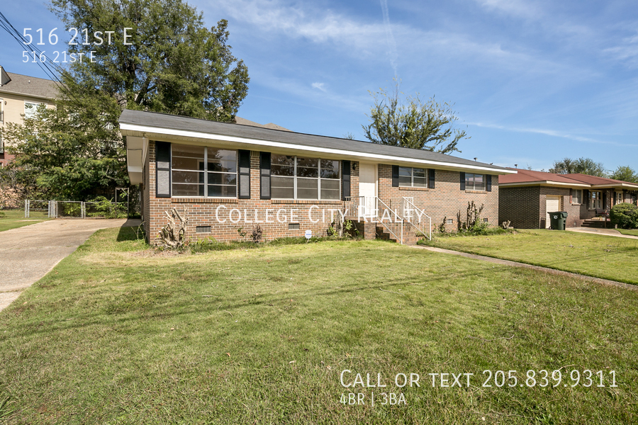 516 21st St E in Tuscaloosa, AL - Building Photo