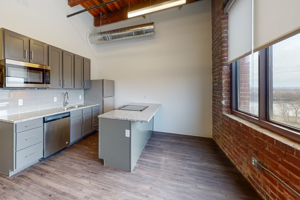 The Station Lofts at the Riverfront Apartments in Leavenworth, KS