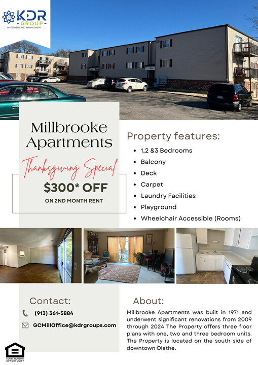 Millbrooke Apartments in Olathe, KS - Building Photo